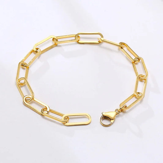Pulsera Etilo Cadena Dorada