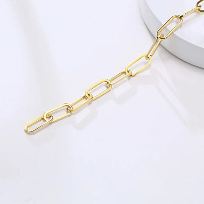 Pulsera Etilo Cadena Dorada